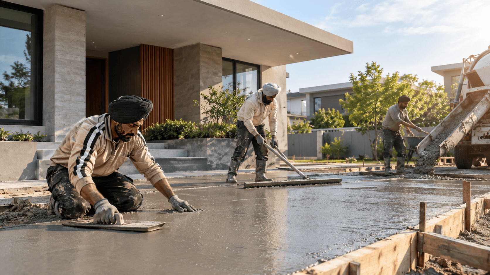 Exterior Concrete in Brampton, ON - Spark Phase Construction